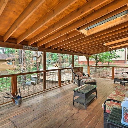 Pet-Friendly Munds Park Cabin With Hot Tub And Patio Ngoại thất bức ảnh