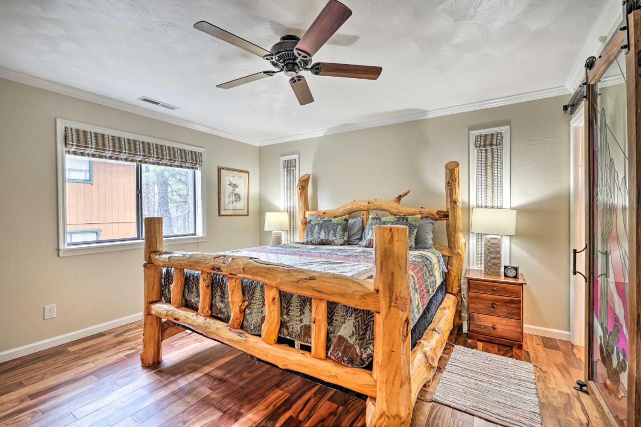 Pet-Friendly Munds Park Cabin With Hot Tub And Patio Ngoại thất bức ảnh