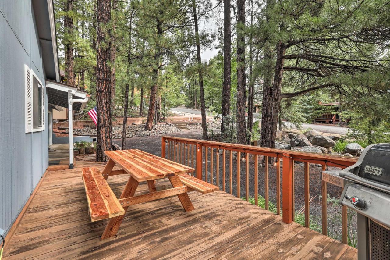 Pet-Friendly Munds Park Cabin With Hot Tub And Patio Ngoại thất bức ảnh