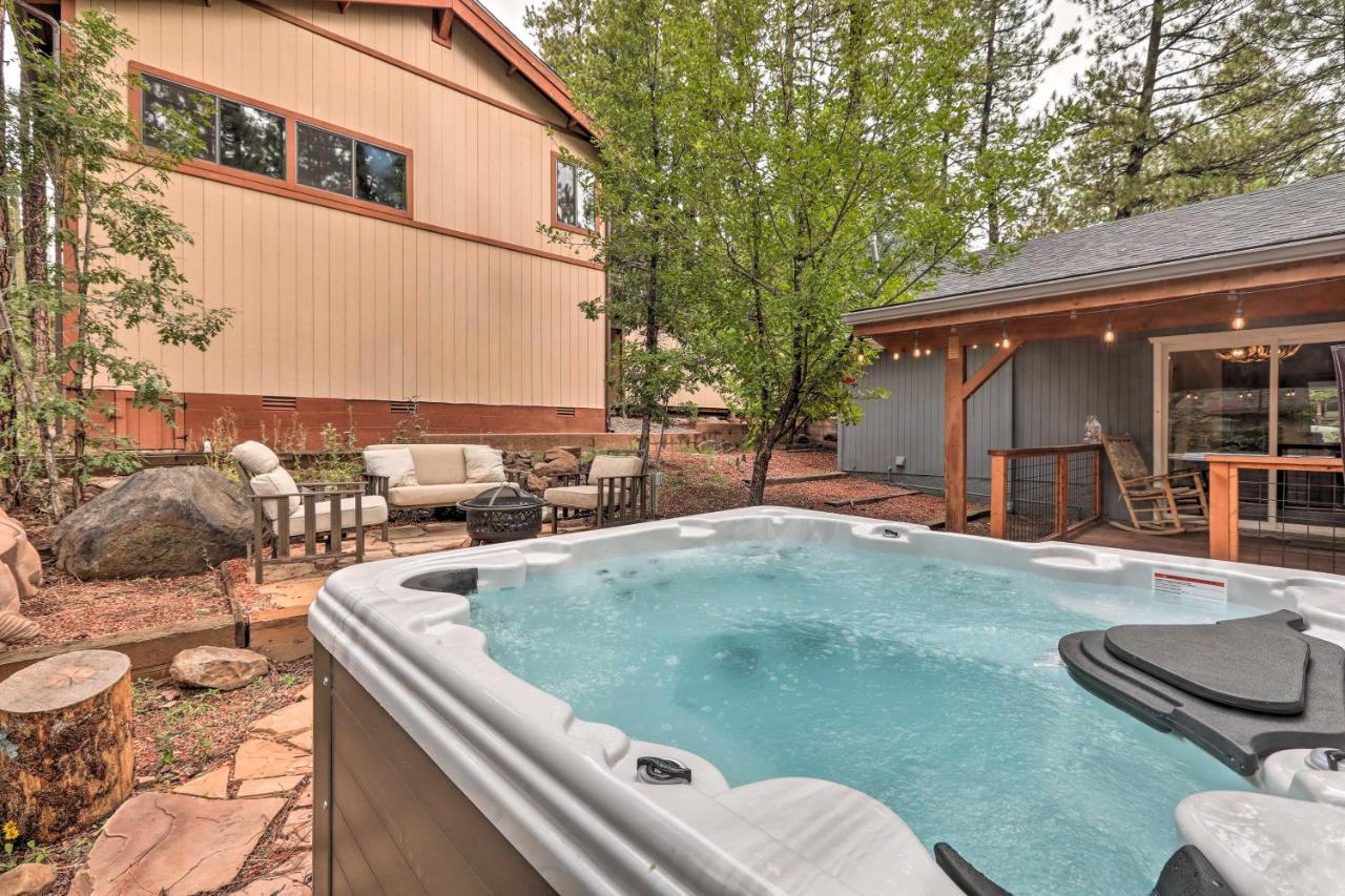 Pet-Friendly Munds Park Cabin With Hot Tub And Patio Ngoại thất bức ảnh